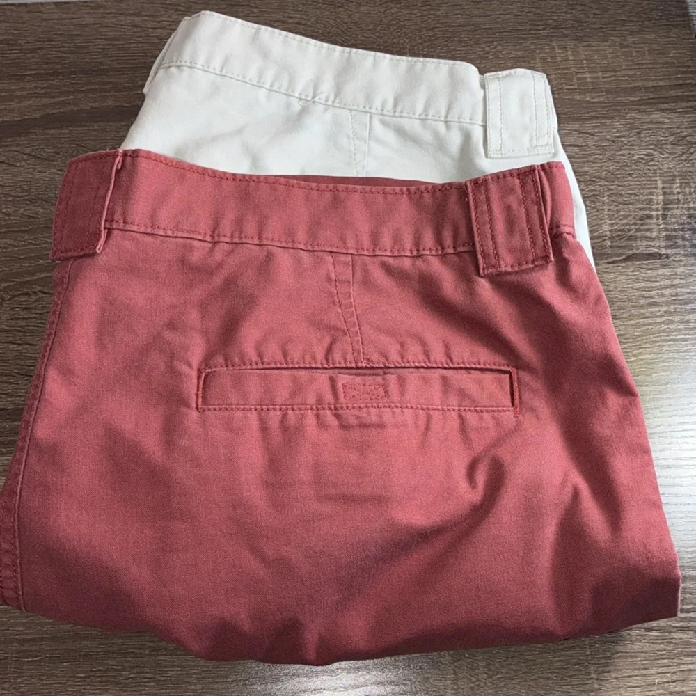Bundle of 2 Used Savane Cargo Shorts with Utility Pockets Size 38